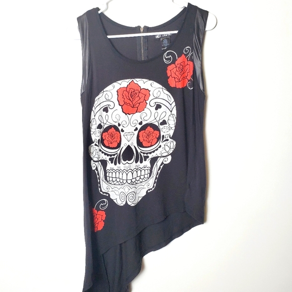 Hot Topic Skull Shirt SM - Picture 1 of 7